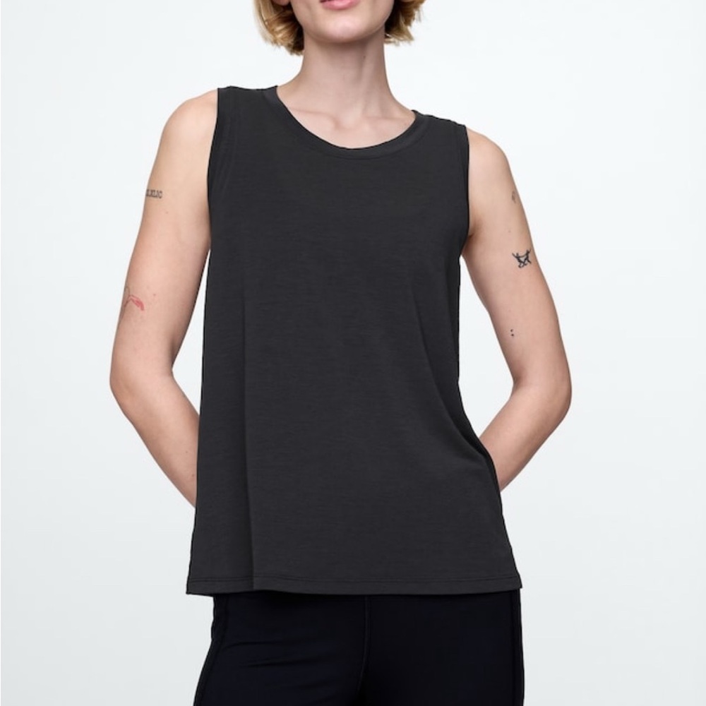 GAP FIT Black Sleeveless Tank Top